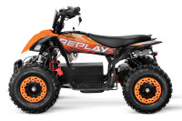 Replay DLX 6" 1000W Lithium Akku Elektro-Quad Blau