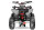 Rizzo RS7-3G midi Quad 125cc 7 Zoll Semi- Automatik +RG  Blau
