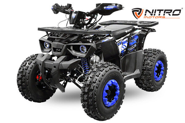 Rugby RS8-A midi Quad 125cc 8 Zoll Automatik+ RG Blau